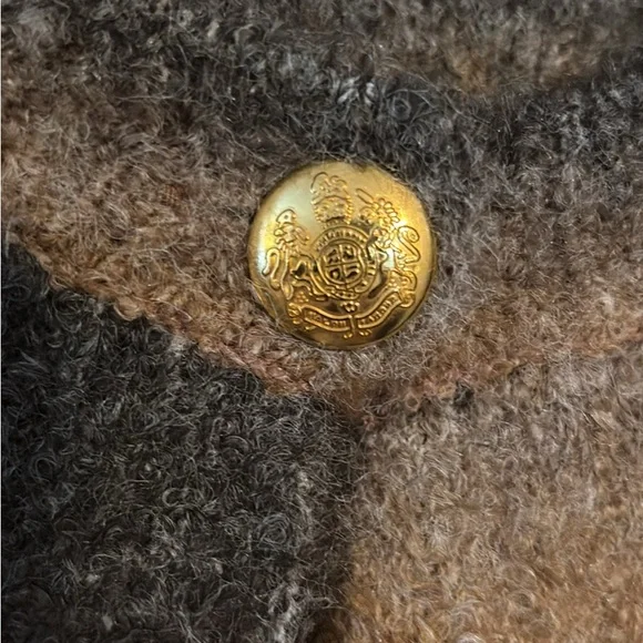 Worthington Cozy Brown and Black Knit Sweater - Picture 3 of 4